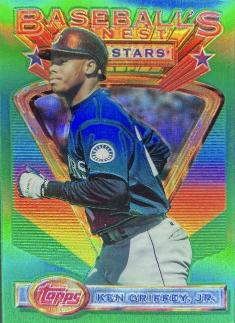1993 Finest Refractor Ken Griffey Jr. card #110