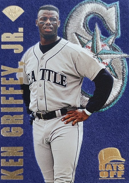 1995 Donruss Hats Off /5,000 Ken Griffey Jr. card #5