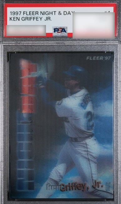 1997 Fleer Night and Day Ken Griffey Jr. insert card #4