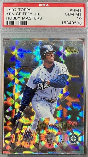 1997 Topps Hobby Masters Ken Griffey Jr. insert card #HM1