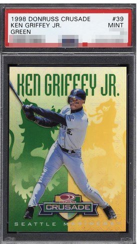 1998 Donruss Crusade Green /250 Ken Griffey Jr. card