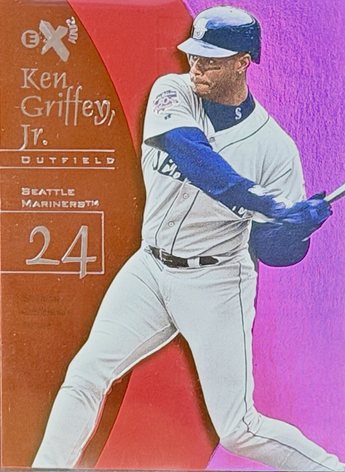 1998 E-X2001 Essential Credentials Future /91 Ken Griffey Jr. card