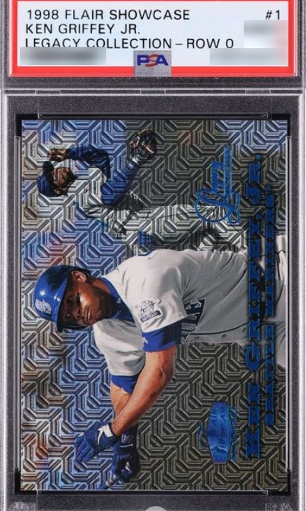 1998 Flair Showcase Legacy Collection Row 0 /100 Ken Griffey Jr. card #1