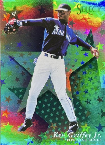 1998 Select Five Star Bonus /50 Ken Griffey Jr. card