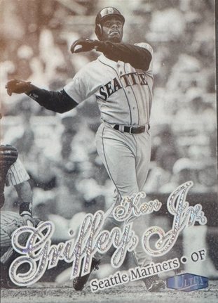 1998 Ultra Platinum Medallion /100 Ken Griffey Jr. card