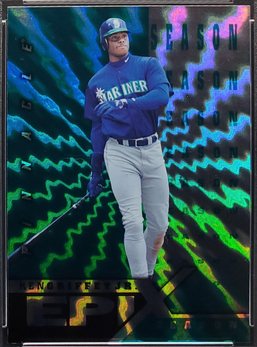 1998 Zenith Epix Season Emerald Ken Griffey Jr. card