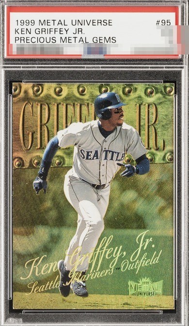 1999 Metal Universe Precious Metal Gems Ken Griffey Jr. card #95